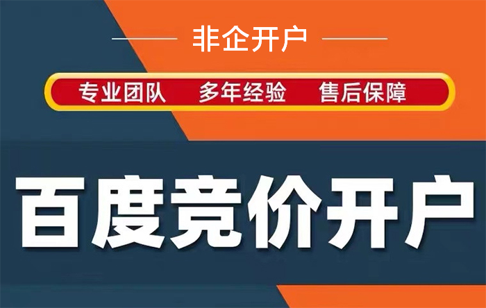 河南郑州什么是非企开户？为什么需要百度套户？