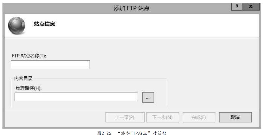 搭建网站关于FTP站点的创建和使用方法(图2)