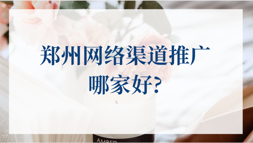 郑州网络渠道推广哪家好?(图1)