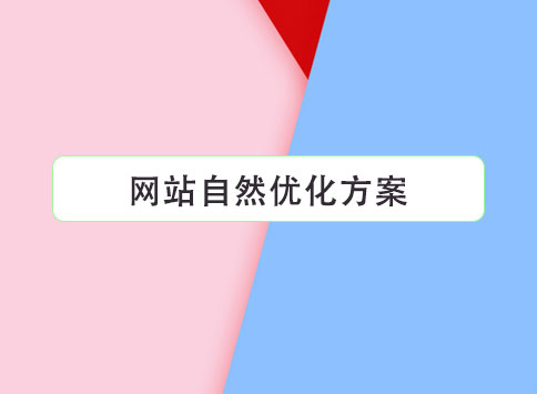 网站自然优化方案		(图1)