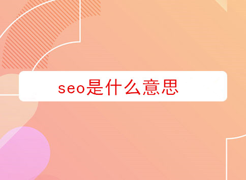 seo是什么意思？		(图1)